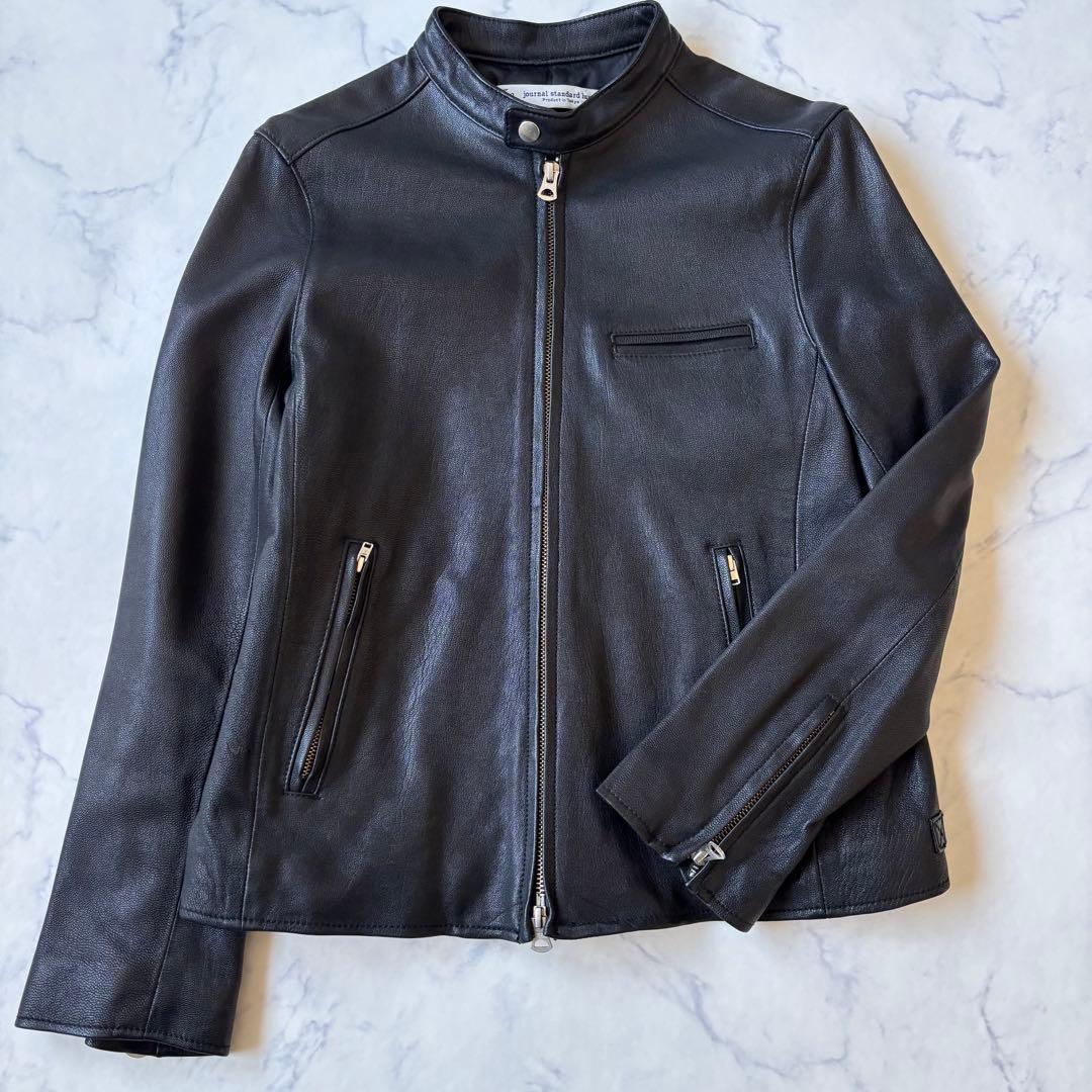 journal standard luxe レザーシングルライダース◆6823