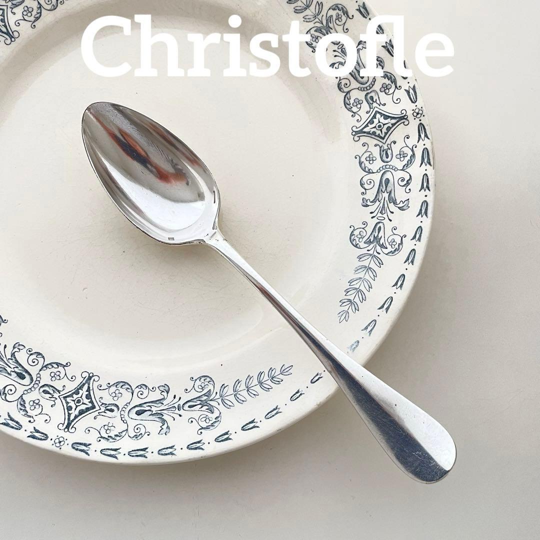 フランスアンティーク クリストフル シルバースプーン バゲット