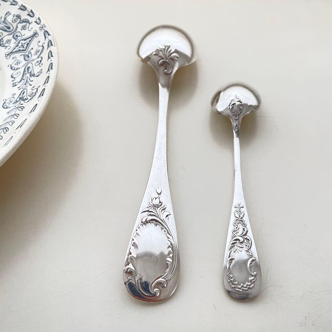 フランスアンティーク クリストフル シルバースプーン バゲット