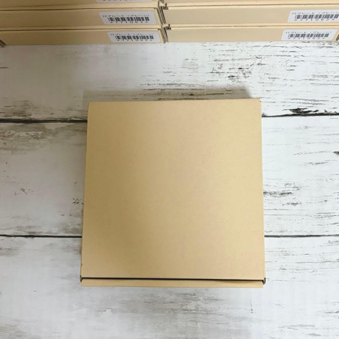 オーダー品に最適！日本ヴォーグ社 プレーンプレート (化粧箱入り) ポーセラーツ