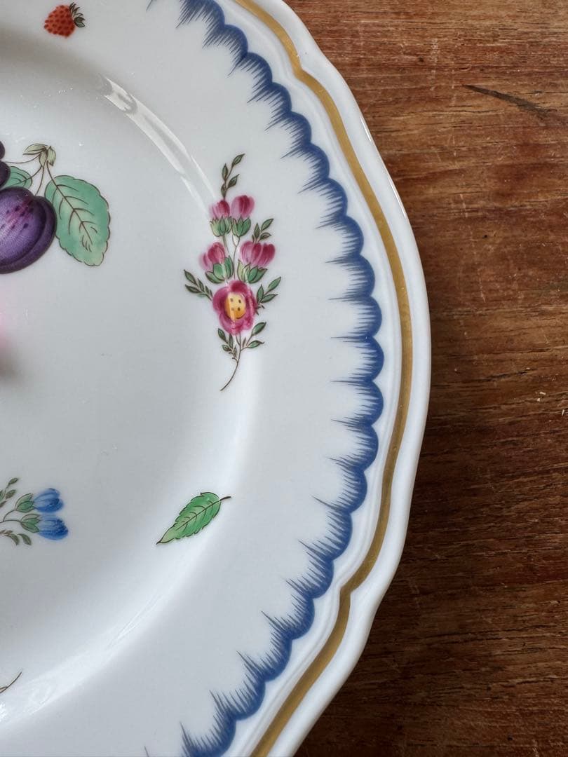 リチャードジノリ　イタリアンフルーツ　デザートプレートA