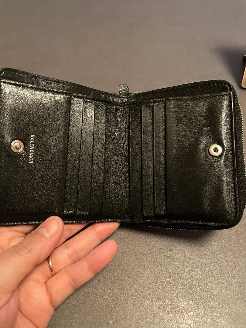 BALENCIAGA/バレンシアガ/ジップウォレット/財布/2つ折り