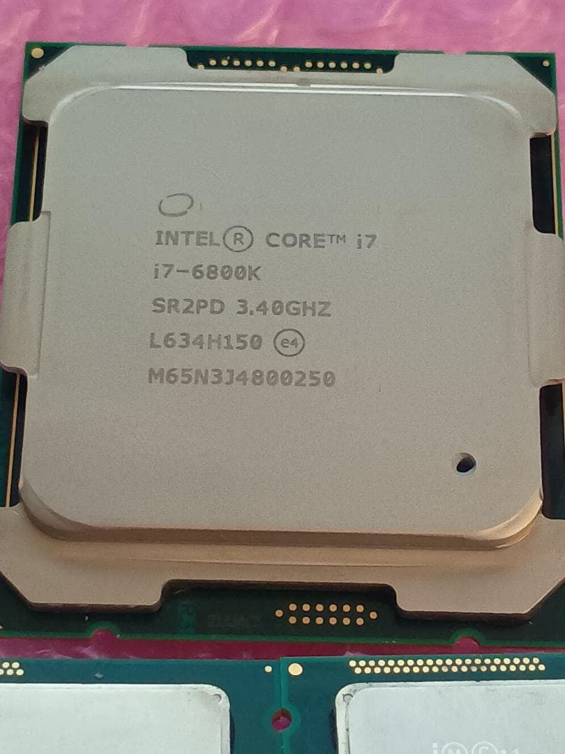 カ*ン様 CPU intel i7-6800K / i7-4790 / i7-4