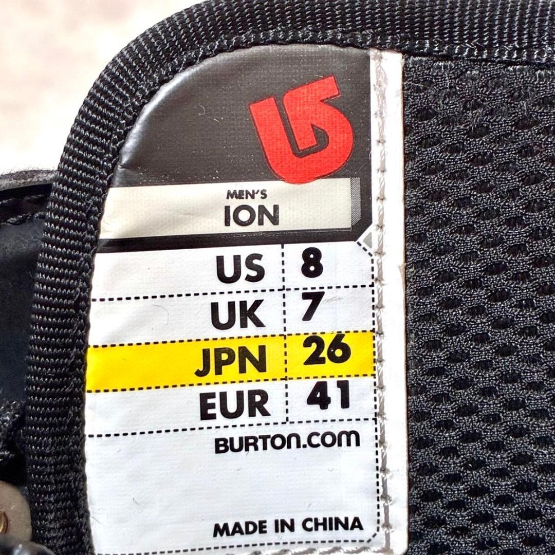 Burton バートン アウトラスト スノーボードブーツ ブラック 26.0cm