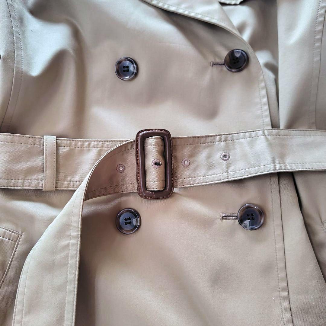 新品タグ付き　23区　44　コットンエステルギャバジン　トレンチコート　ベルト