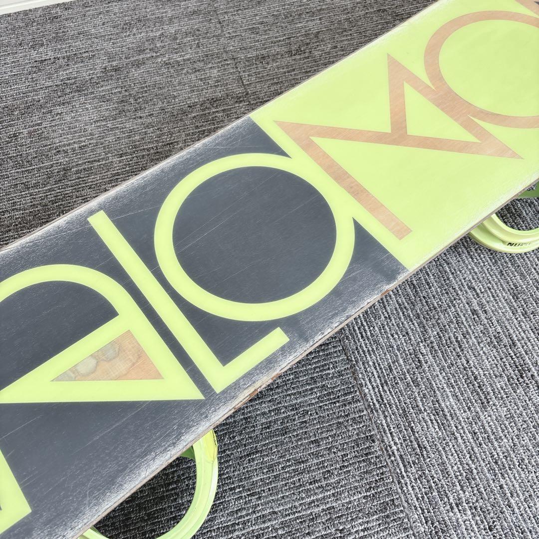 64超豪華❗️サロモン メンズスノーボードセット★スノボ147cm+ビン付