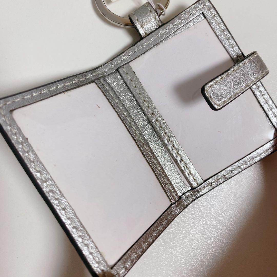 【新品未使用】COACHコーチ★ピクチャーフレームキーホルダー★写真入れ★手帳型