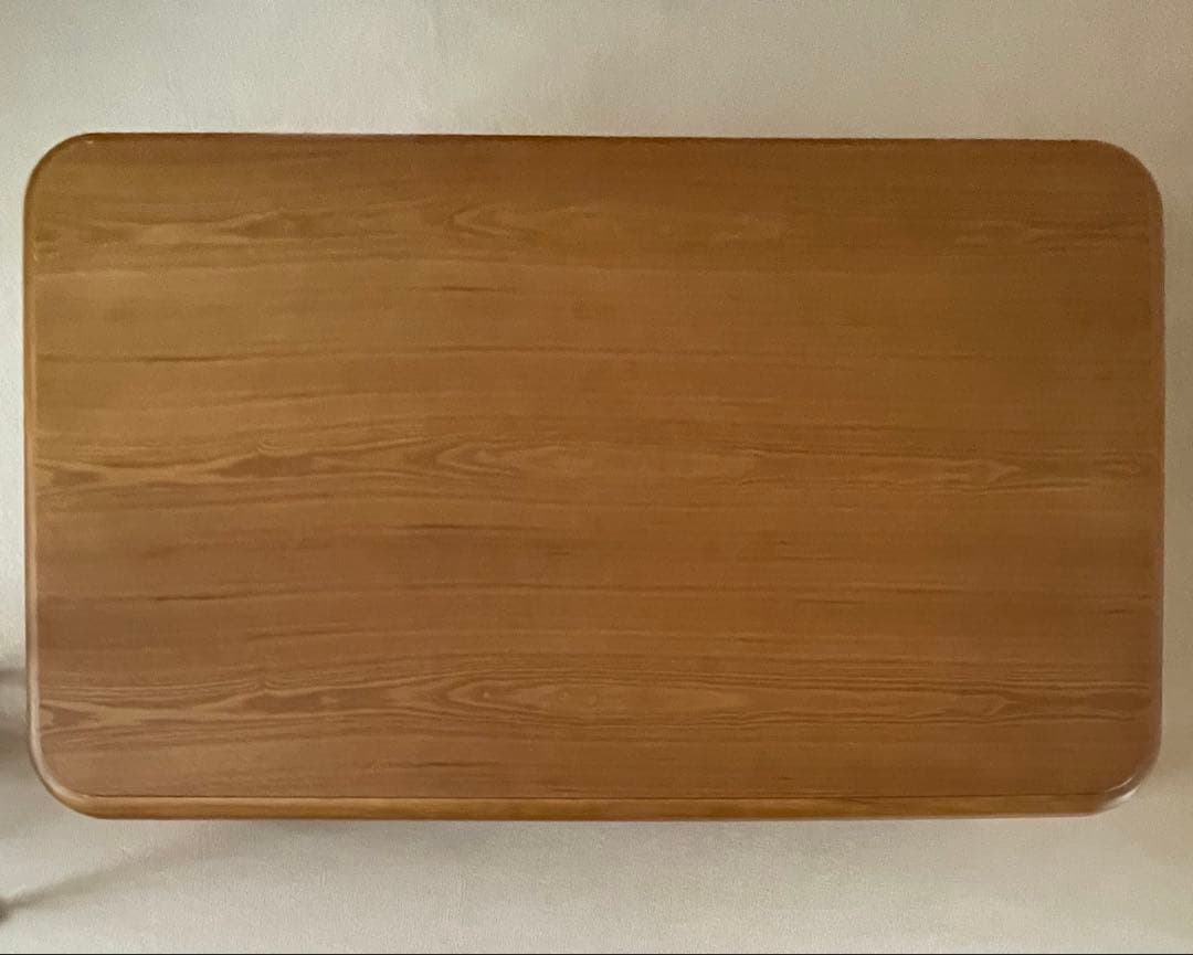 大型コタツテーブル / 150×90 / 木製 / 継ぎ脚付 / 折り畳み