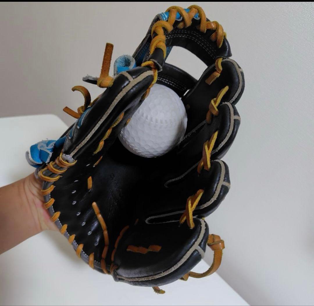 ZETT　源田モデル　軟式用グローブ グラブ袋付き