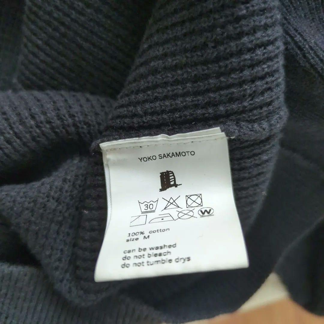 YOKO SAKAMOTO 　KNIT CARDIGAN BLACK