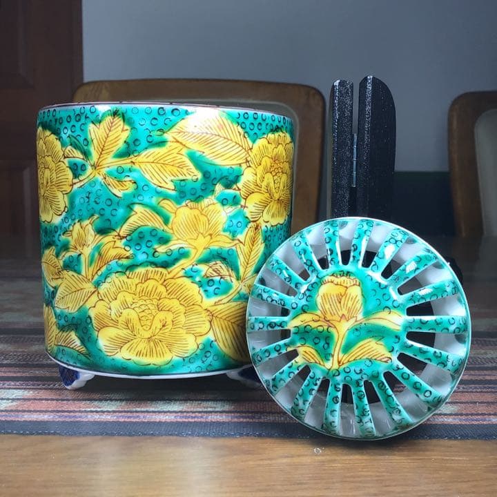 九谷焼　陶全　香炉