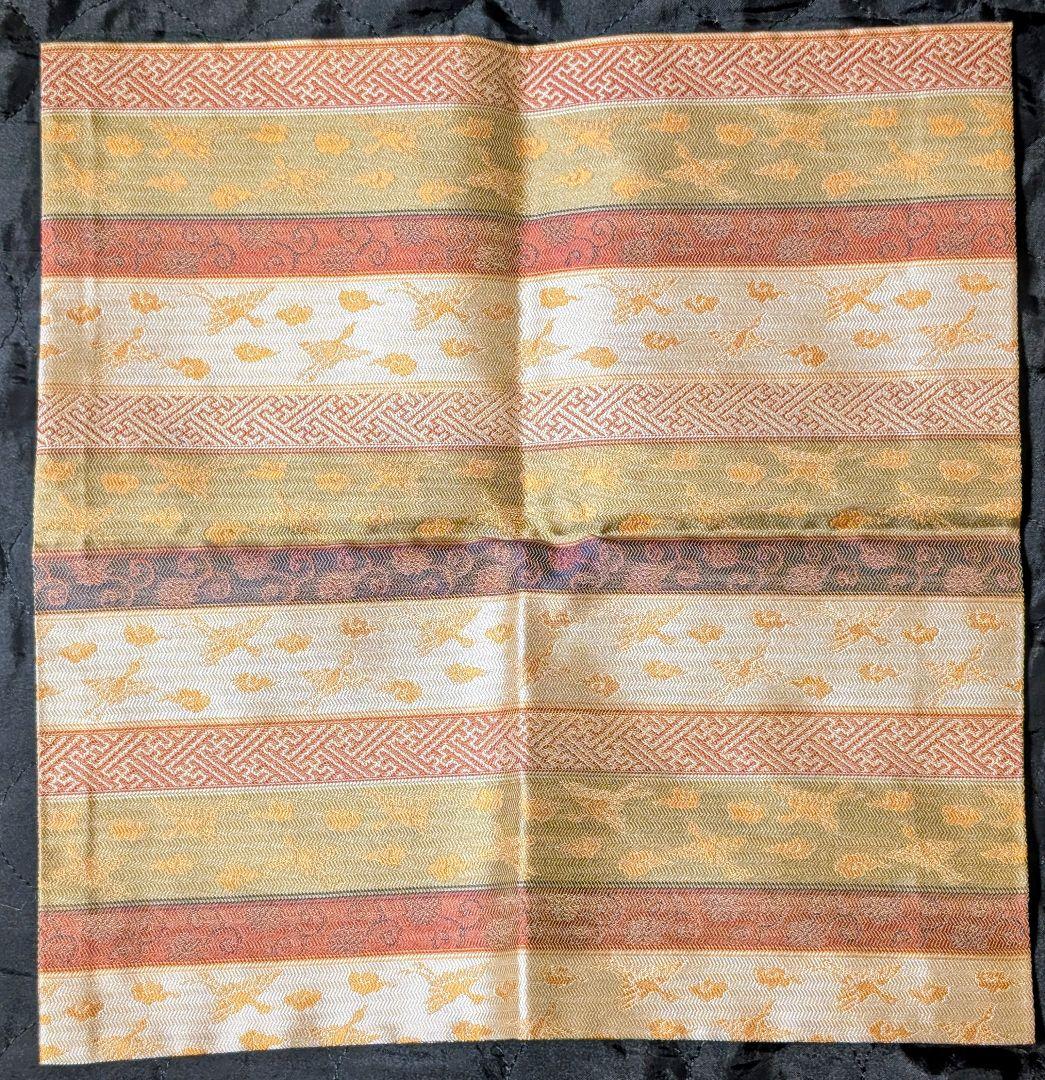 出帛紗　表千家　段雲鶴紹紦　惺斎宗匠お好み服紗写し