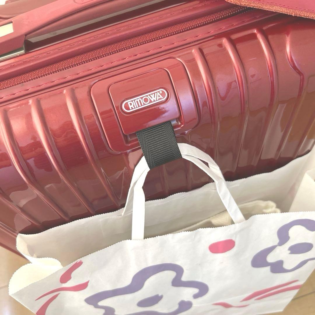 RIMOWA リモワ サルサデラックス　赤 キャリーケース　機内持ち込み