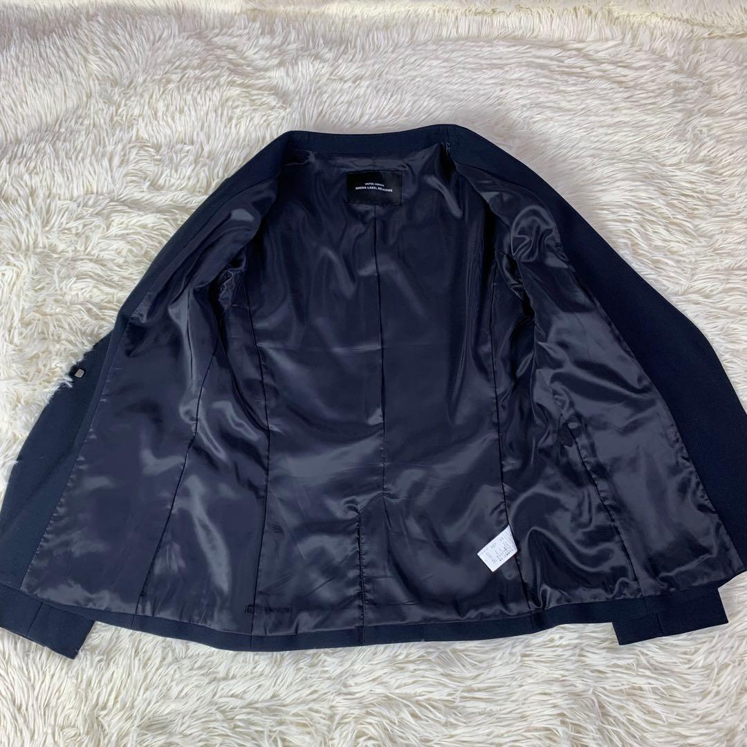 【専用です】【美品】グリーンレーベルリラクシング パンツスーツ ネイビー 40