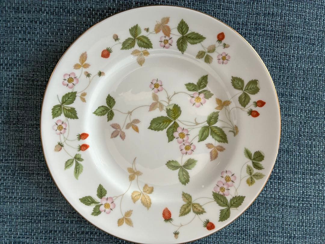 ウェッジウッド　ワイルドストロベリー　皿　7枚セット