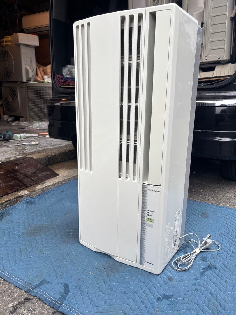 簡易クリーニング済み　コロナ 窓用エアコン CW-1619