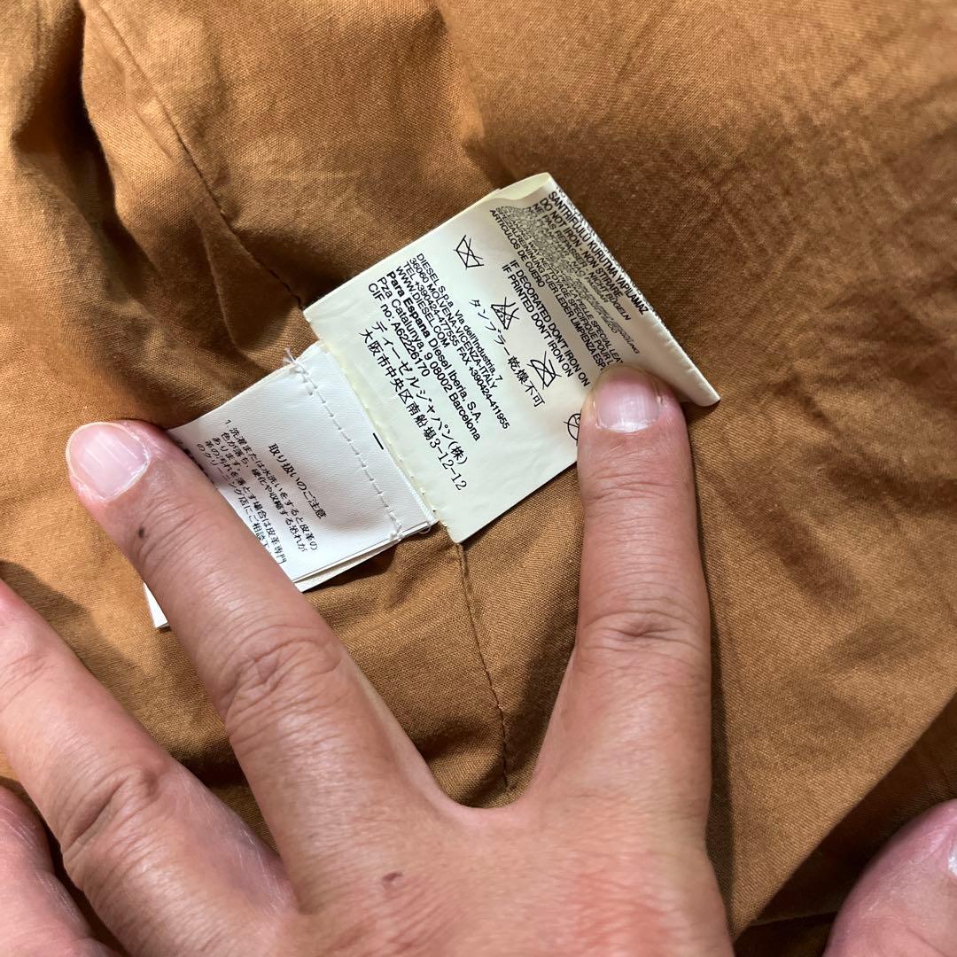 DIESEL ブラウン レザージャケット Sサイズ