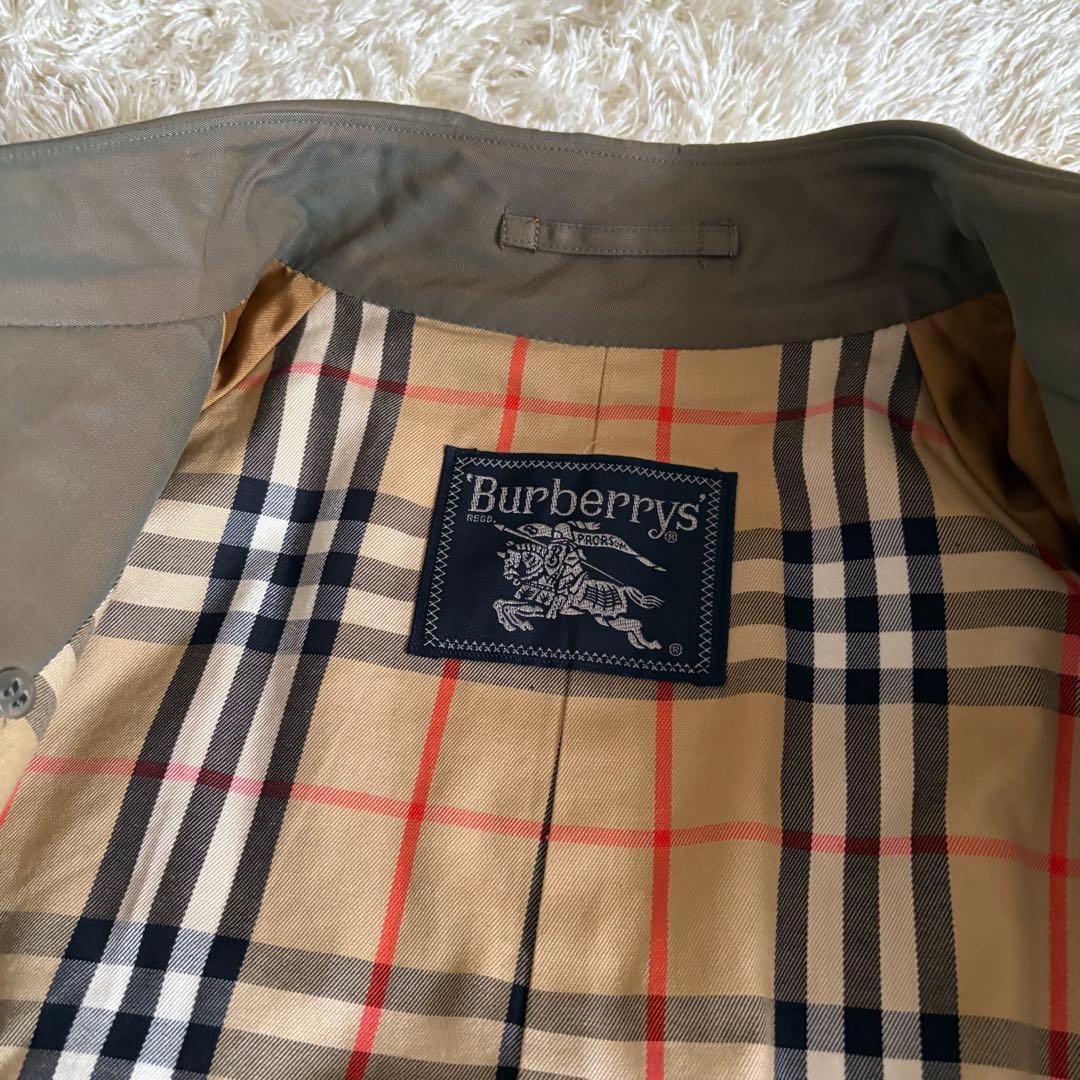 バーバリー 玉虫色 ノバチェック ダブル ベルト