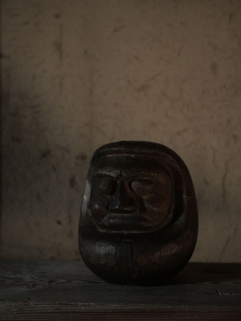 だるま　木型　達磨　大正　民藝　骨董　古美術　　古道具　アンティーク　昭和レトロ