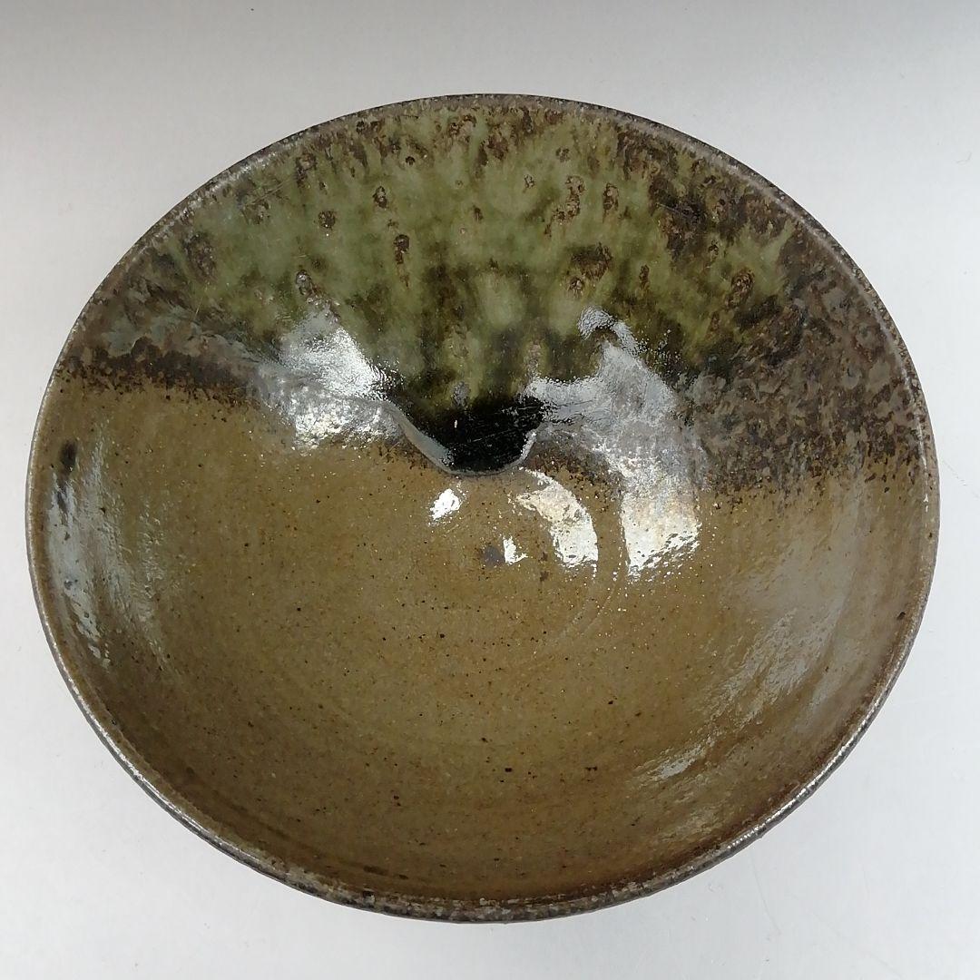 Ｗ２２０　茶碗　『丹波焼』『市野勝助 作』　共箱　抹茶碗　茶道具