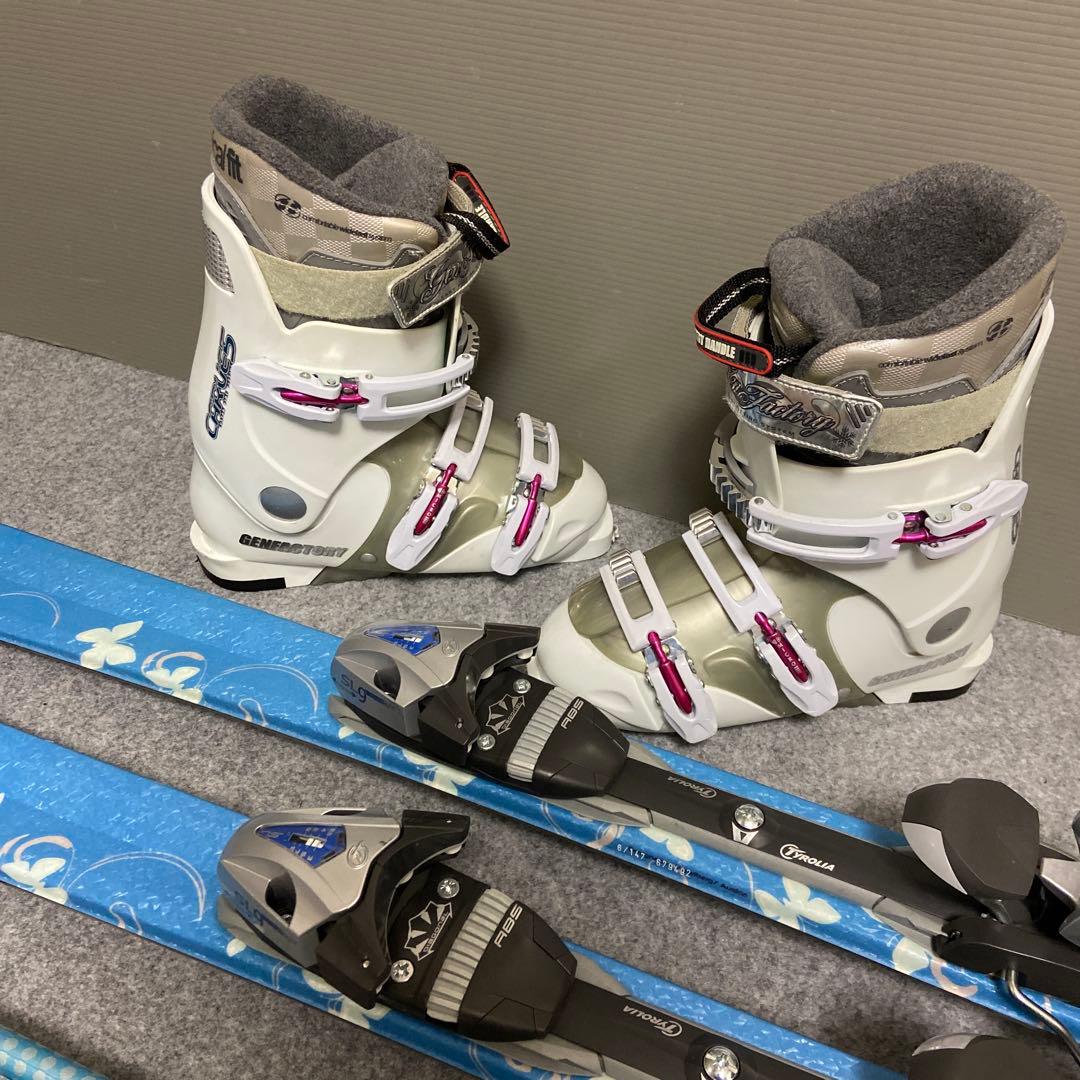 ★美品★メンテ済　大人スキーセット板HEAD147cm ブーツ24cm