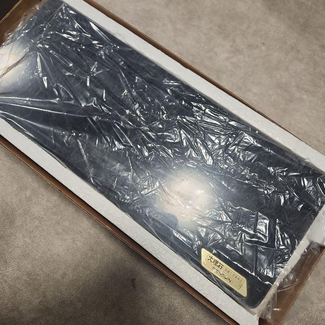 未使用 ペンギン 最高級 工芸美術品 大理石 灰皿 ライター 等 喫煙具セット