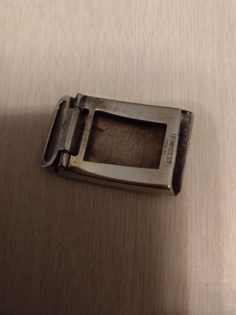 TIFFANY　 ベルトバックル　SILVER925