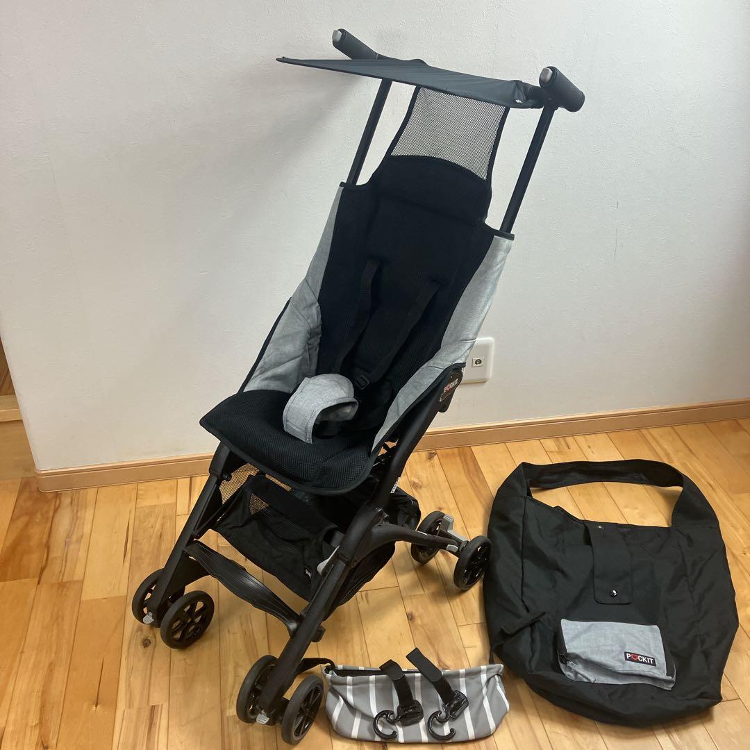 美品　POCKIT ポキット ベビーカー　軽量
