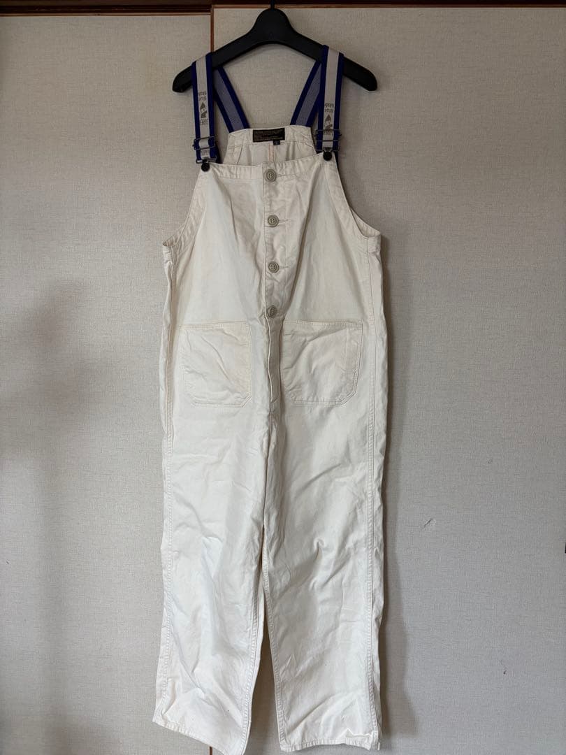 デニムダンガリー オーバーオール 綿100％