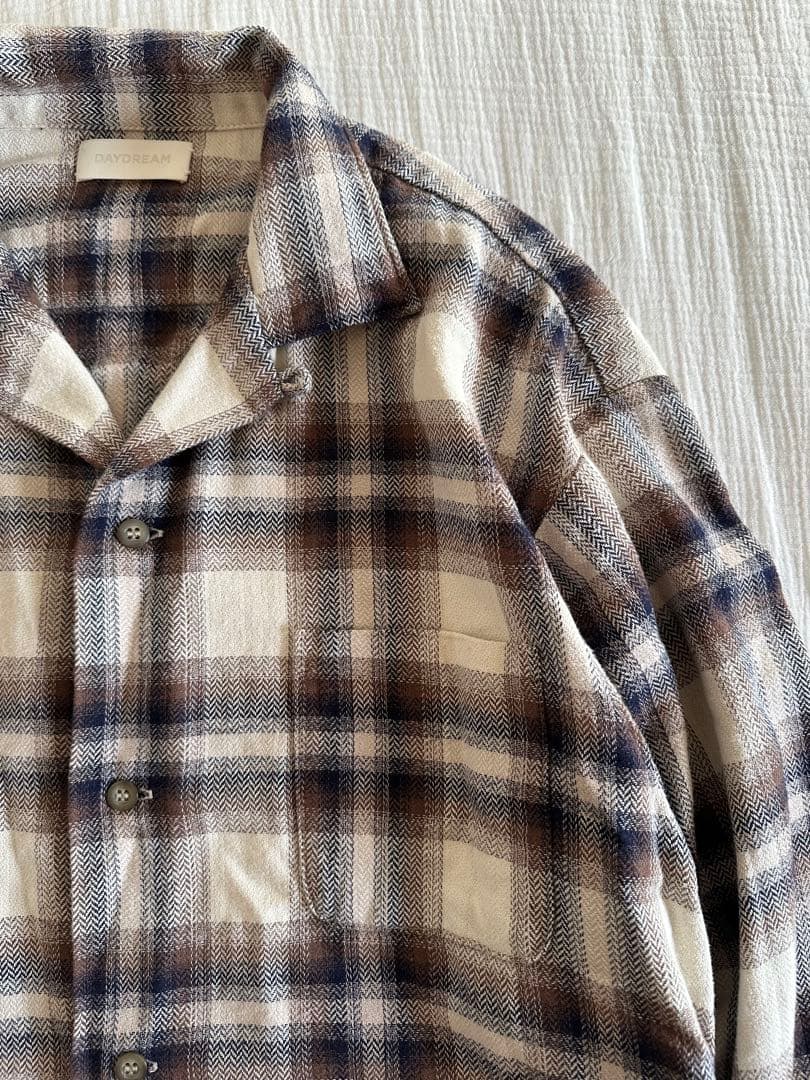 Daydream Ombre Check Flannel Shirt サイズM