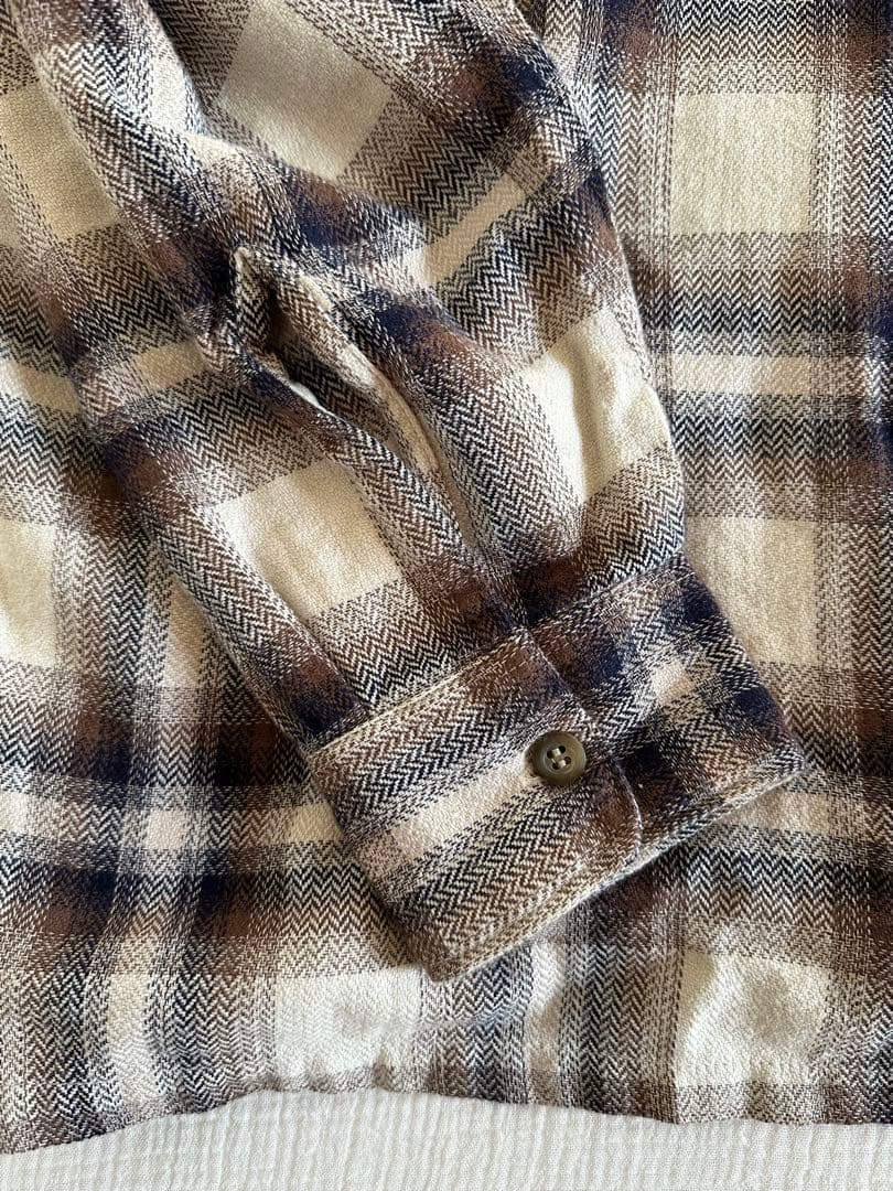 Daydream Ombre Check Flannel Shirt サイズM