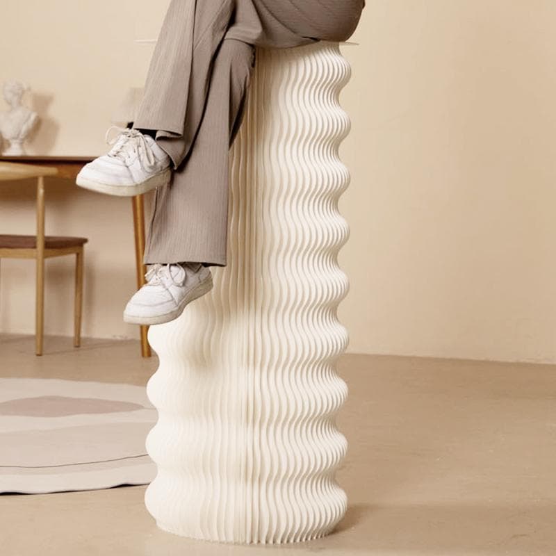 ディスプレイスタンド直径40cm高さ58㎝展示台 陳列台組立不要展示会イベント