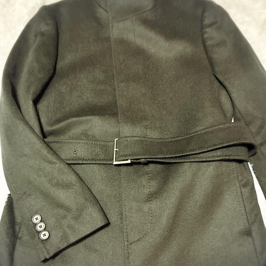 極美品 2022コムサメン カシミヤ ウール イタリアンカラーコート