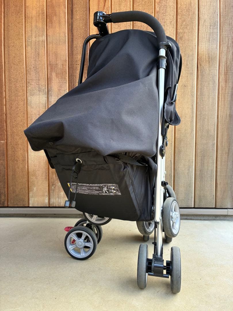 コンビ Combi ベビーカー ツインスピン ブラック 双子 2人乗りベビーカー