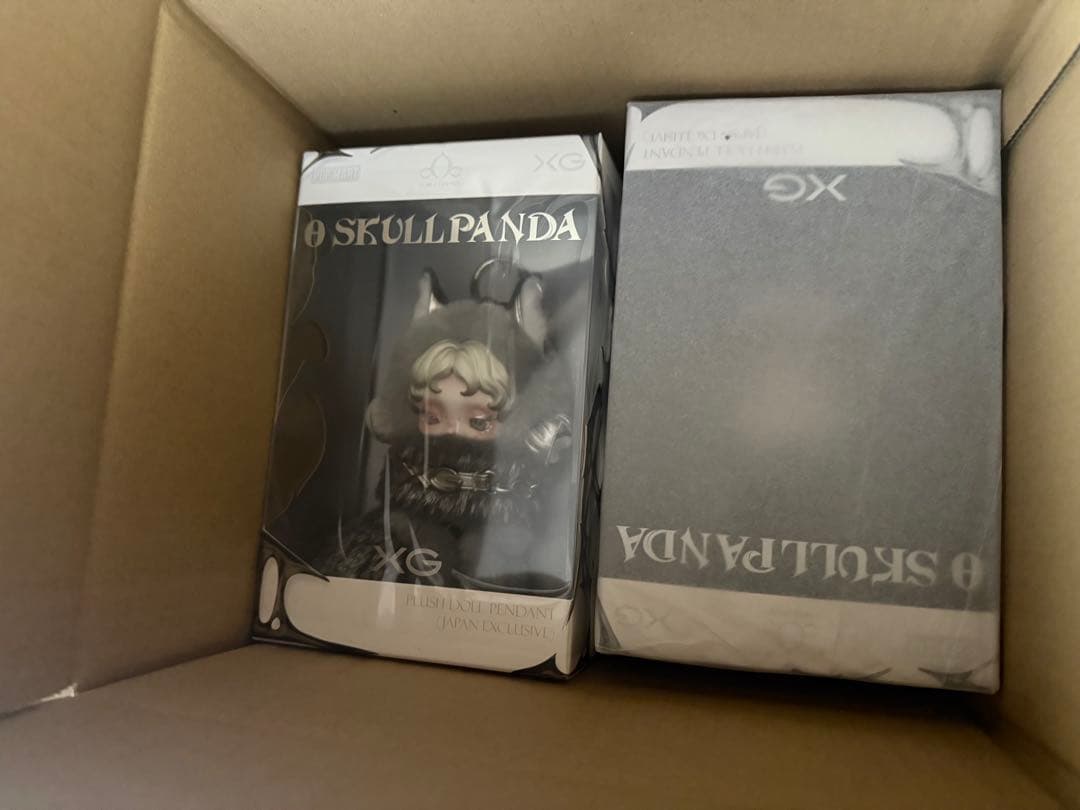 SKULLPANDA × XGのぬいぐるみペンダント　4個セット