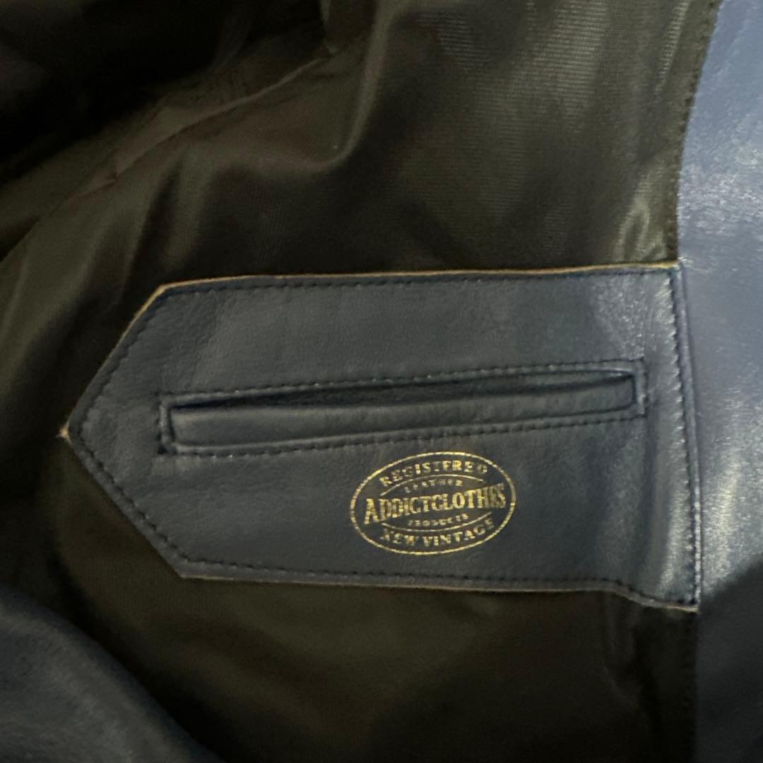 addict clothes AD-03 シープ vintage blue