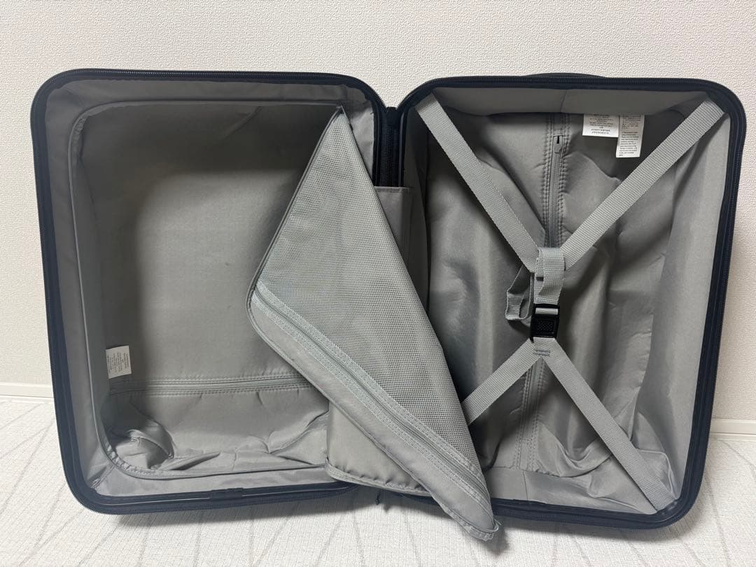 無印良品 キャリーケース ブラック 36L 機内持ち込み スーツケース