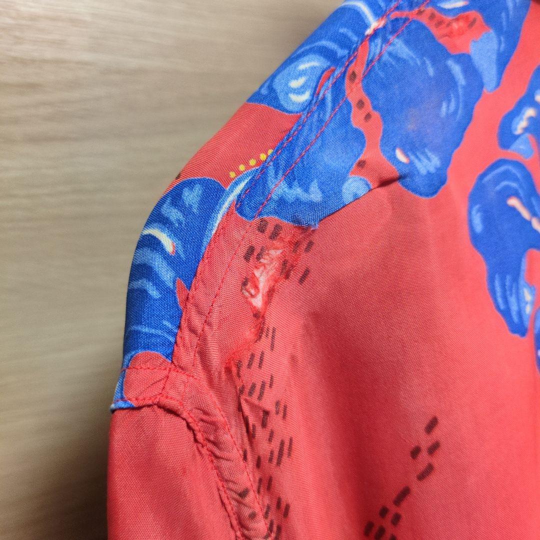 40s 50s Pilgrim レーヨン ハワイアンシャツ アロハ ロカビリー