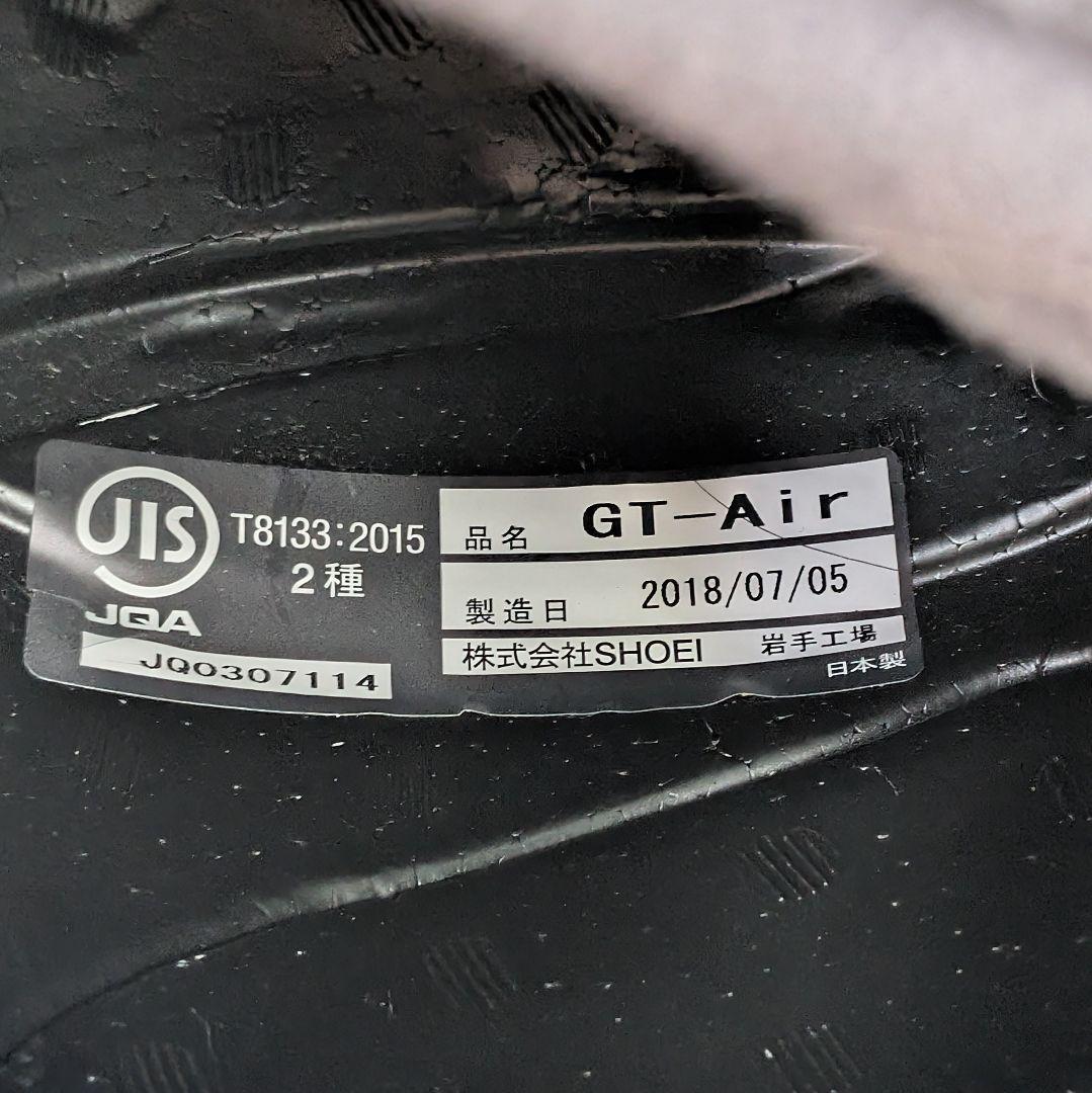 SHOEI GT-Air フルフェイスヘルメット 2018年製造 Lサイズ