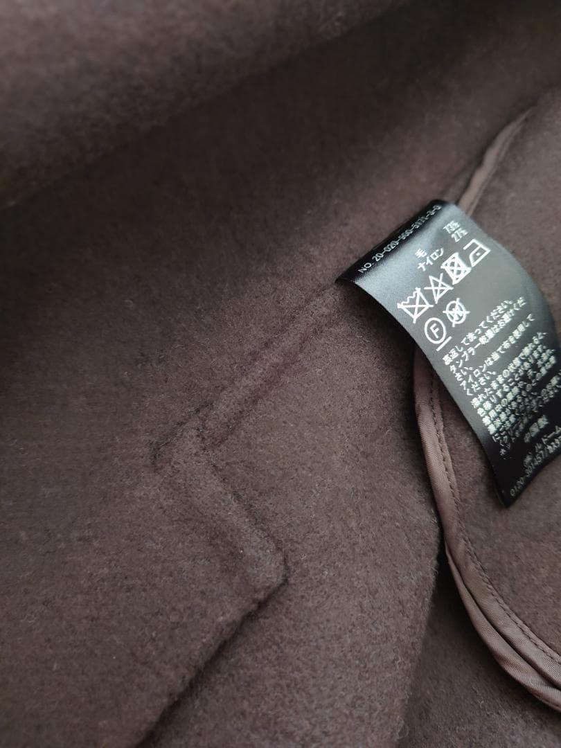 【美品】イエナ MANTECO ダブルフェイスコート 58,300円