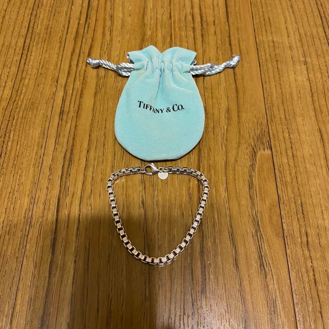 美品！Tiffany ティファニー ベネチアンブレスレット シルバー925