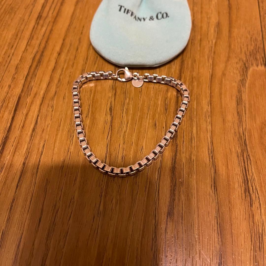 美品！Tiffany ティファニー ベネチアンブレスレット シルバー925