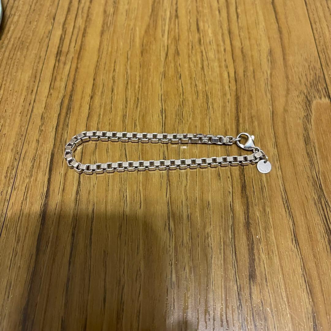 美品！Tiffany ティファニー ベネチアンブレスレット シルバー925