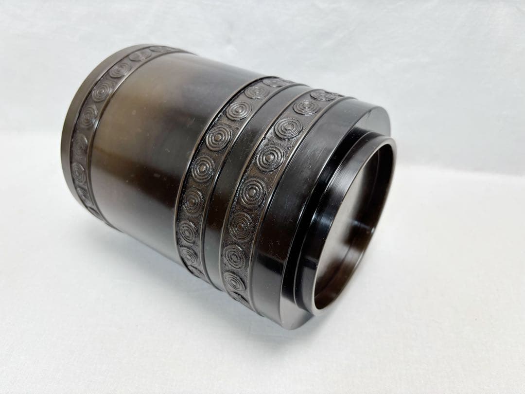 茶道具 宗芳作 唐銅 累座皆具 おしゃれ 杓立て 建水蓋置 水指 煎茶道具共箱