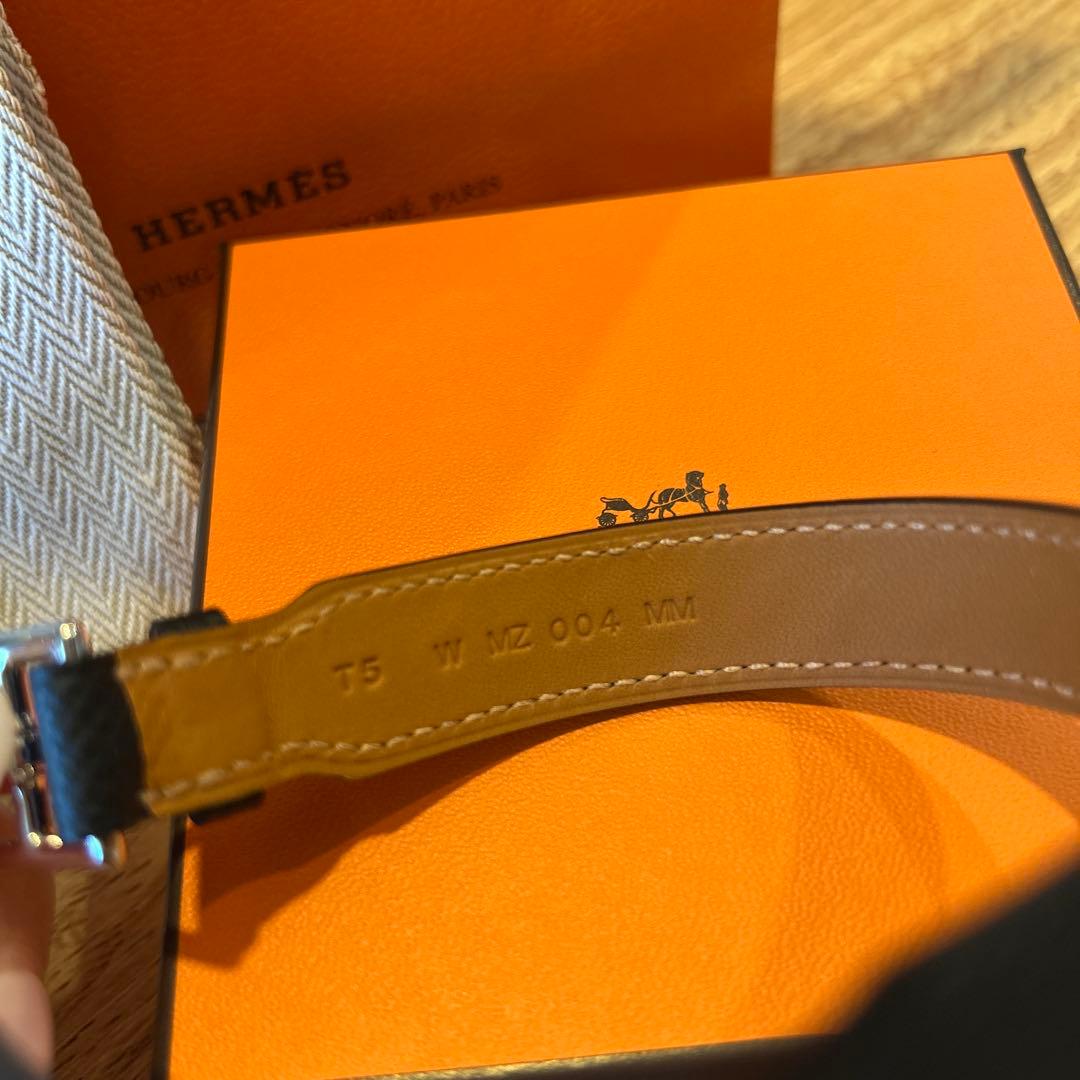 値下中！【新品　未使用】HERMES ブレスレット レザー