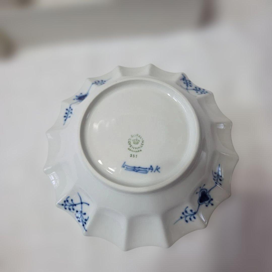 未使用　ロイヤルコペンハーゲン　17cm　シェルディッシュ
