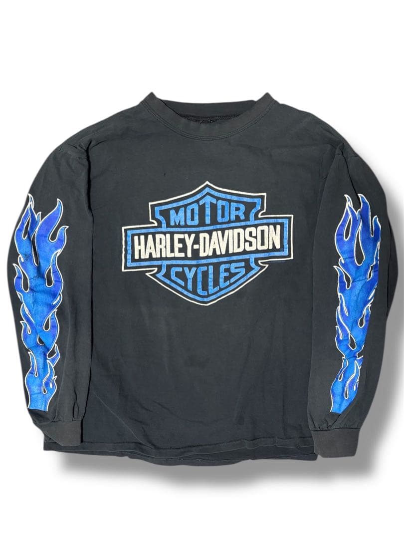 【max 様】専用 Harley Davidson ブルー フレイム ロン