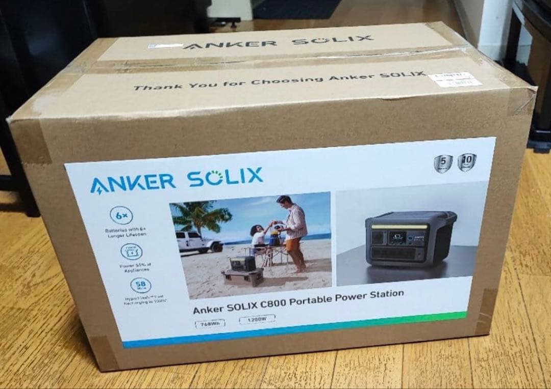 Anker SOLIX C800 ポータブル電源