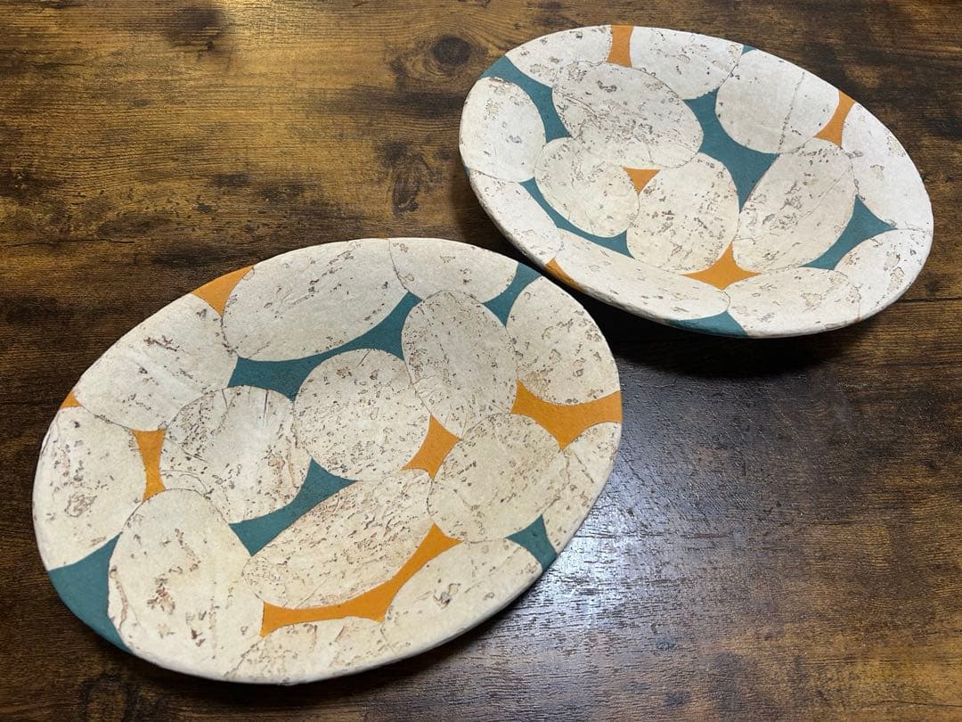 【木村容二郎】オーバル皿2枚セット