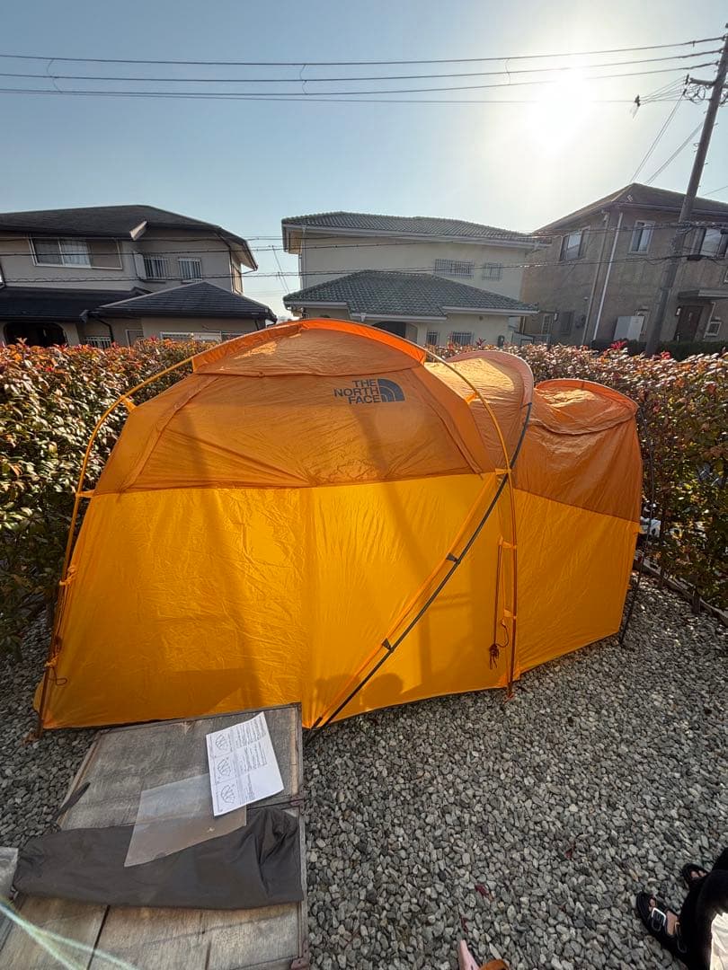 THE NORTH FACE WAWONA6 6人用テントグランドシートペグ有り